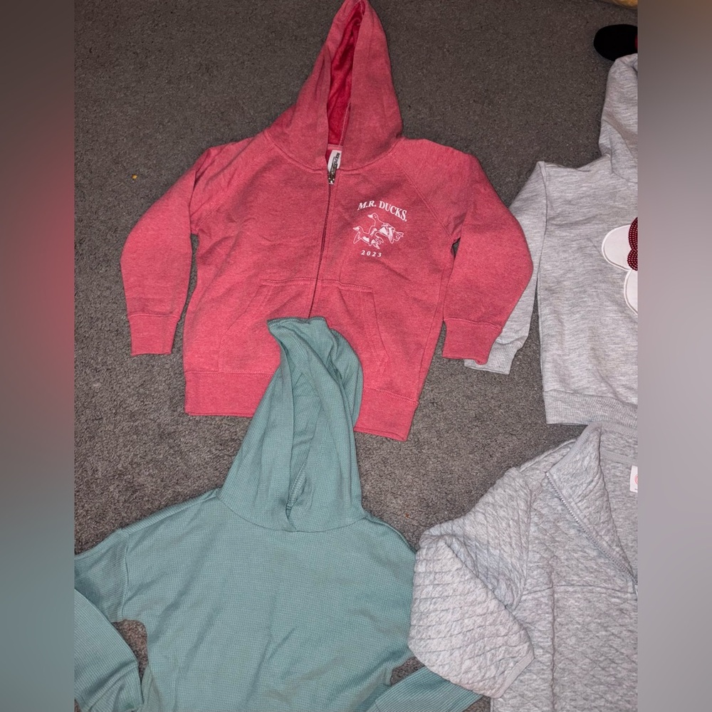 Girls Sweatshirt & Sweater Lot – Size 4T (8 Pieces) 🌟 - Picture 5 of 6